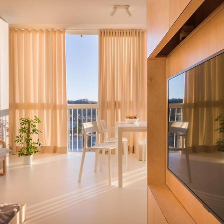 Elegant Studio Apartment With Panoramic View Nova Gorica Esterno foto
